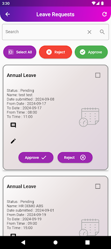 App screenshot