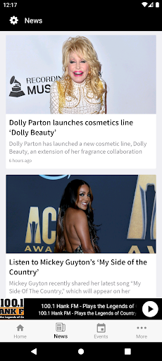 App screenshot