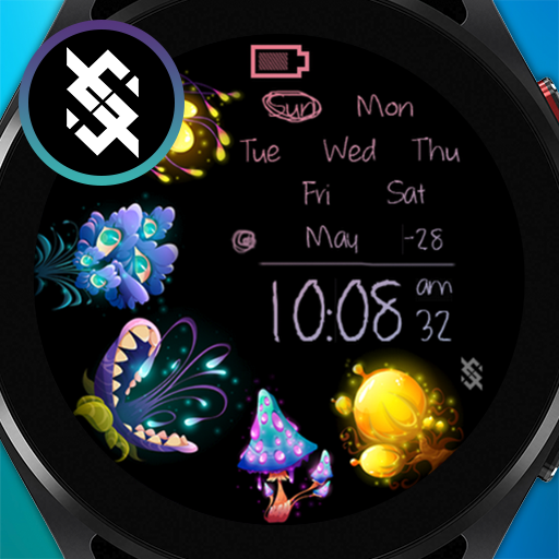 BFF23-Neon Art Fantasy Flowers logo