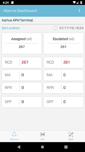Android application M&R Reefer Containers screenshort