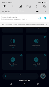 Dark screen filter Paid Apk – Blue light – Night mode 3