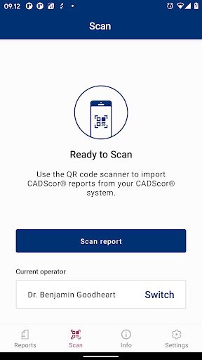 Android application CADScor screenshort