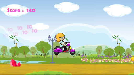 Android application Scooter Ride Girl screenshort