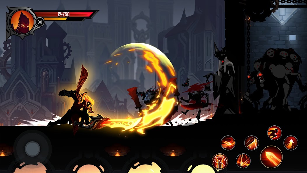 Shadow Knight: Ninja Game War (God 'mode)