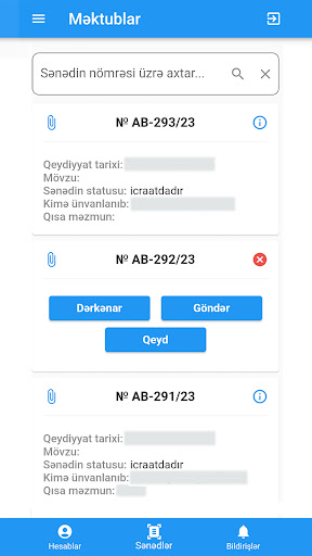 AzDoc app Screen 3