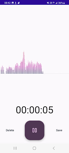 Voice Recorder Screen 2