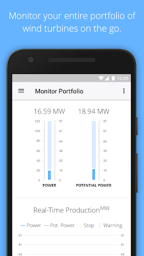 Android application Greenbyte Wind screenshort