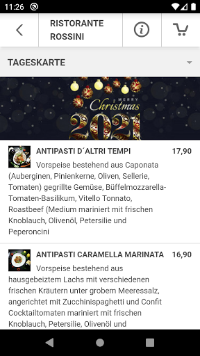Ristorante Rossini Screen 3