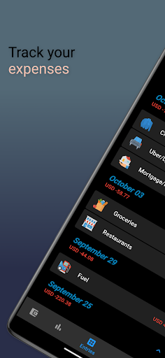 Android application WalletIN - Expense Tracker screenshort