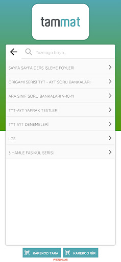 Tammat Soru Çözüm Uygulaması Screenshot 2 - AppWisp.com