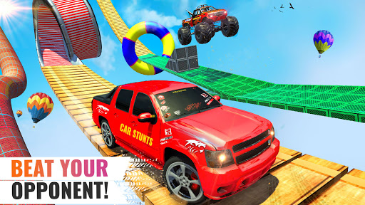 Sports Car Crazy Stunts 2020- Mega Ramp Car Games  screenshots 10