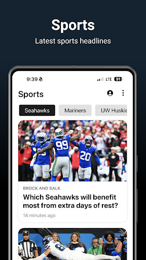 Screenshot of MyNorthwest