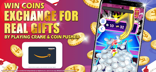 Cash Rewards-Crane Coin Pusher 4