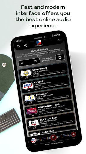 Radio Czech - Online FM Radio Screen 2
