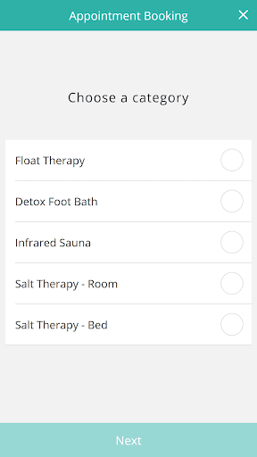 Salt Wellness Centre Screen 2
