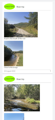 Screenshot of Photo Reports Pro