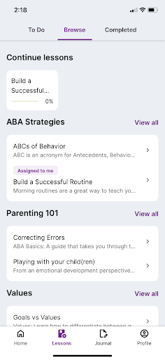 App preview