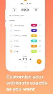 Exercise Timer MOD APK v7.074 (Premium Desbloqueado) 2024 3