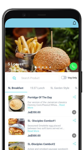 5 Loaves Cafe Screen 2