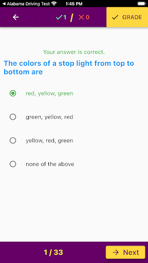 Arkansas Driving Test Screen 3
