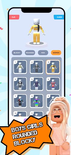 Skins Roblox : Clothing Screen 2