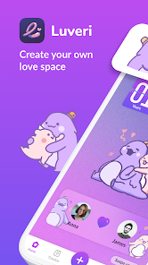Luveri - Long Distance Couple 2.0.0 APK + Мод (Unlimited money) за Android