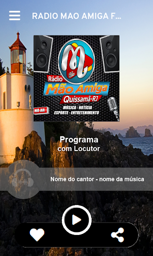 Android application RÁDIO MÃO AMIGA FM 87 screenshort