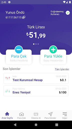 Sipay Kurumsal Screen 2