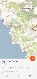 Trekarta - offline outdoor map Tangkapan layar
