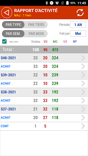 Gicab Visite Screen 3