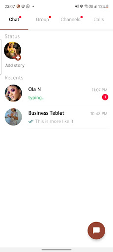 Android application Dundun screenshort
