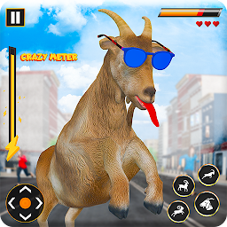 Crazy Goat Simulator 3d