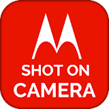 Shot on camera motorola: Add stamp on camera photo icon