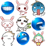 emoji bunny full icon