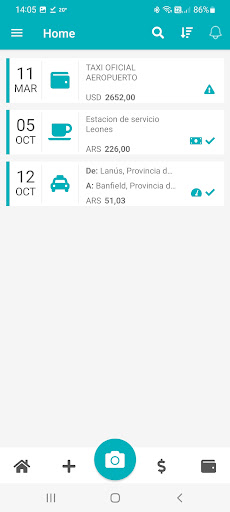 Fast Expenses Report Pro Screen 2