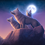 Cover Image of Tải xuống Wolf Simulator - Trò chơi động vật  APK