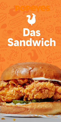 Android application Popeyes CH screenshort