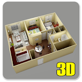 Model Home 3D icon