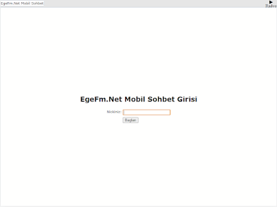 EgeFm.Net - Mobil Sohbet Chat