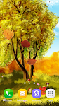 screenshot of Autumn Leaf Fall Wallpaper