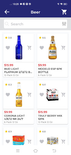 Platinum Bottle Shoppe Screen 3