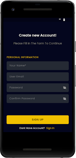 OnlineBillGenerator Screen 3