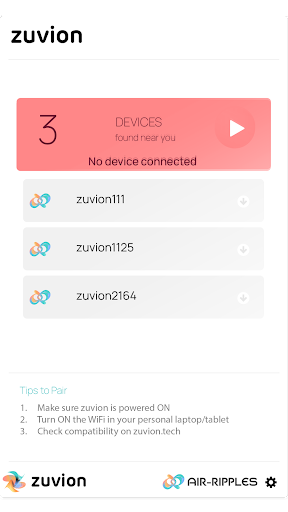 ZUVION Screen 2