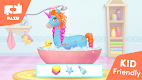 screenshot of My Unicorn dress up for kids