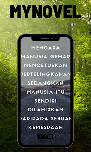 Android application MyNovel - Kenapa Aku Nak Quit? screenshort