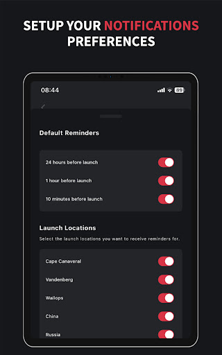 Liftoff Rocket Launch Tracker