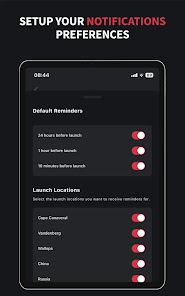 Screenshot 10 Liftoff: Rocket Launch Tracker android