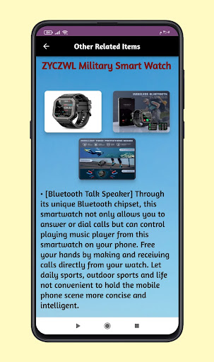 spo2 monitor watch guide Screen 3