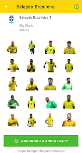 Figurinhas Seleção Brasileira