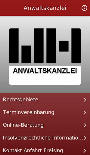 Anwaltskanzlei Walter M. Huber Screenshot 1 - AppWisp.com